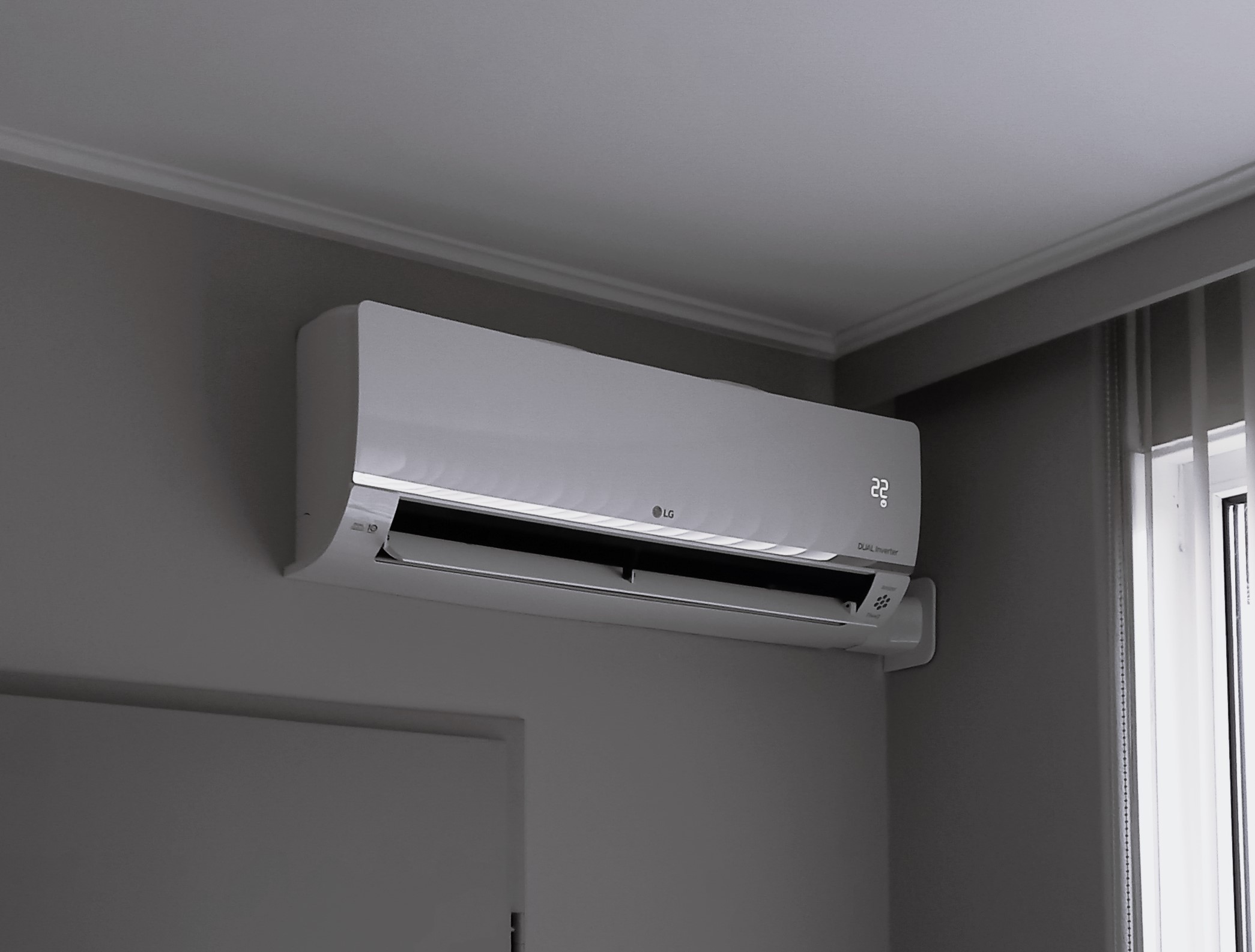 LG PC18ST 5.0KW incl. wifi en installatie