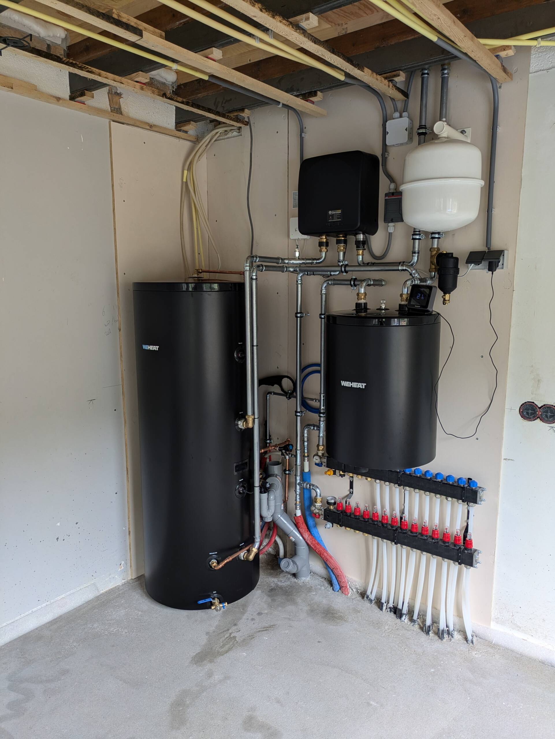 WeHeat Blackbird installatie