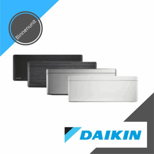 Daikin Stylish Zwart Mat 3,5 kw incl. wifi en installatie